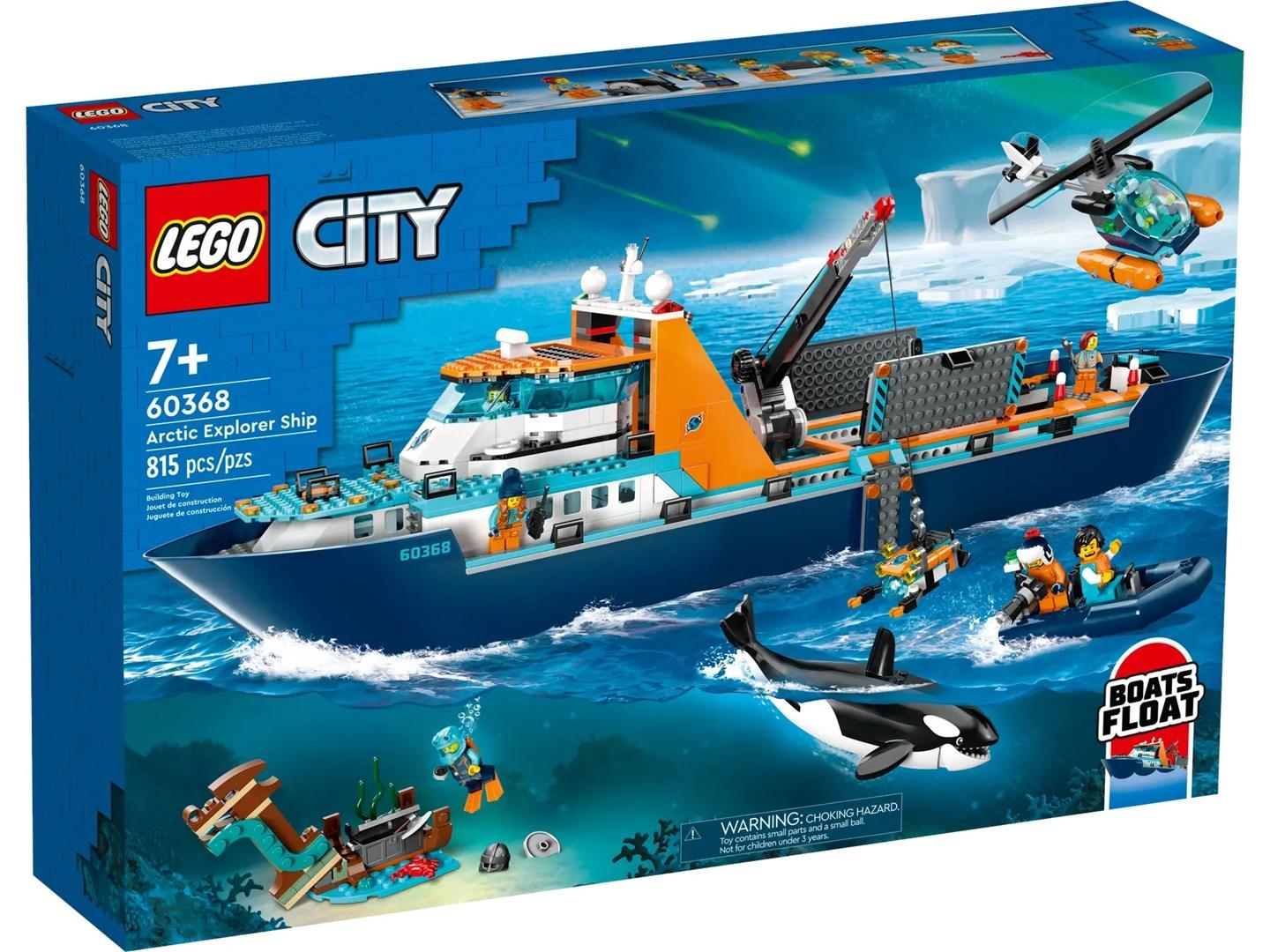 LEGO City – Arktisk forskerskib (60368)