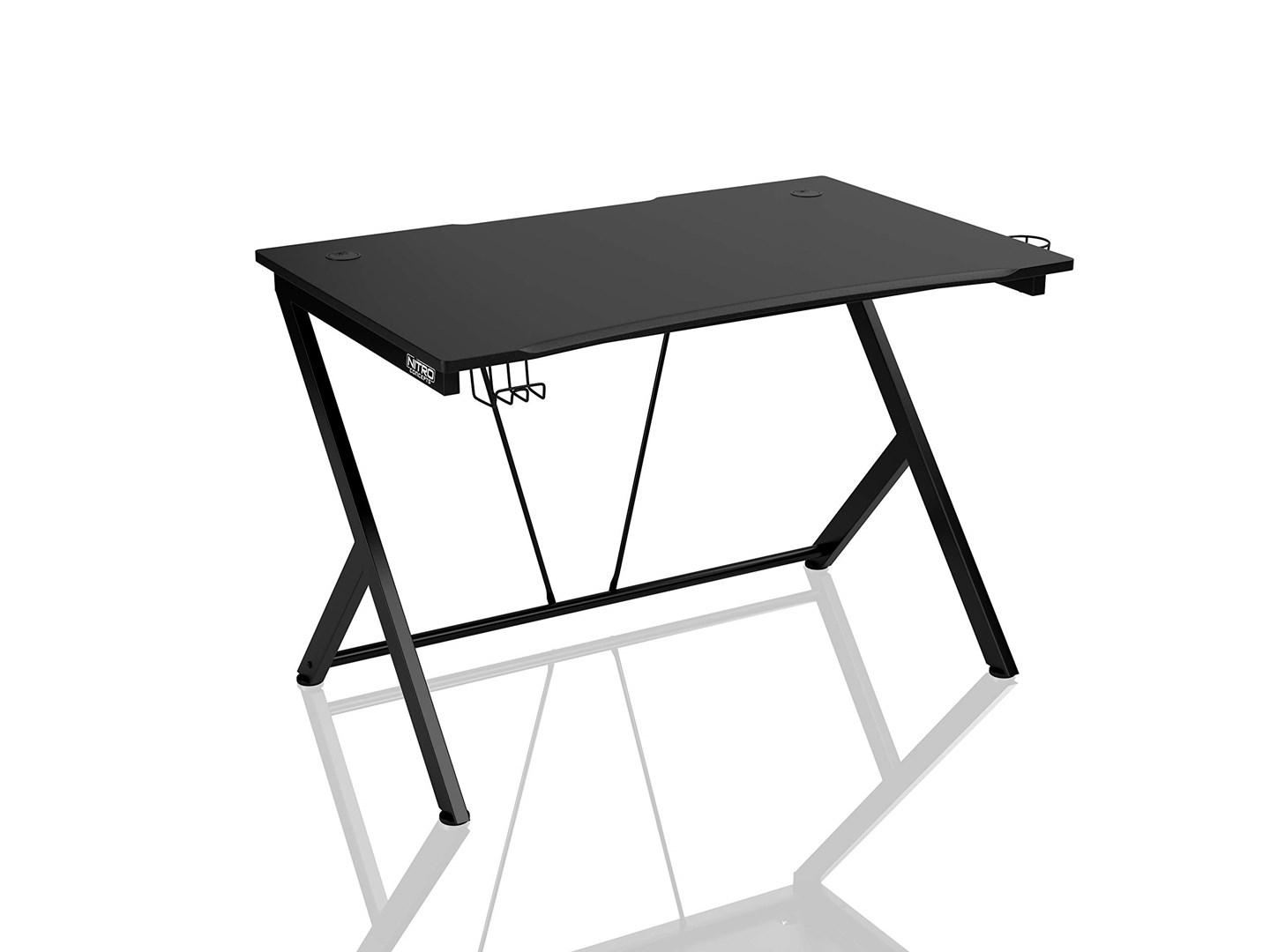 Gaming skrivebord NITRO CONCEPTS D12 – sort