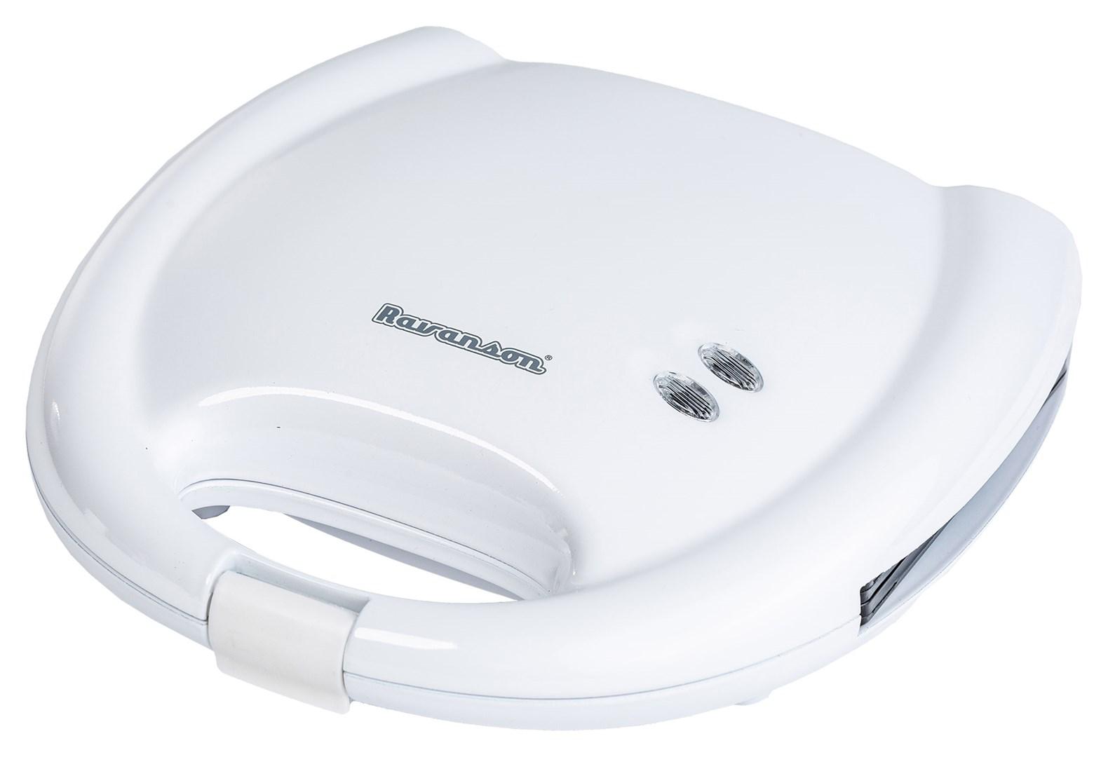 Sandwichtoaster Ravanson OP-7010B – hvid, 750 W