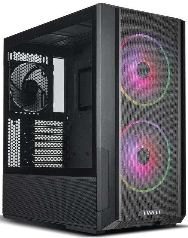 PC kabinet LIAN LI LANCOOL 216 RGB – E-ATX, Midi Tower, sort billede