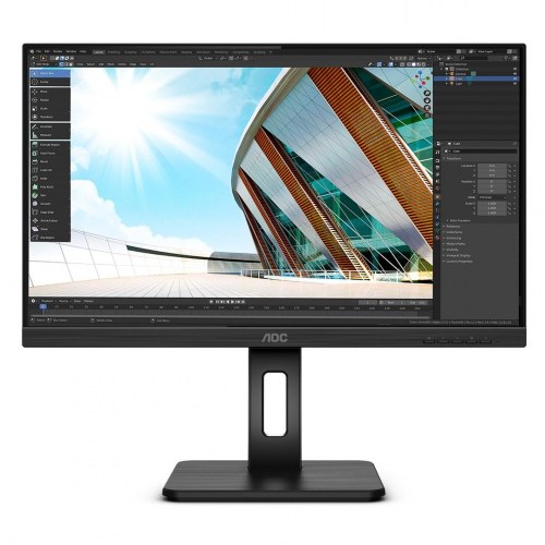 Skærm 24" AOC Q24P2Q IPS Quad HD (2560 × 1440) – sort
