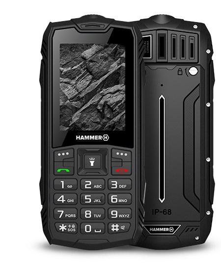 Robust mobiltelefon MYPHONE Hammer Rock IP68, 2,4"