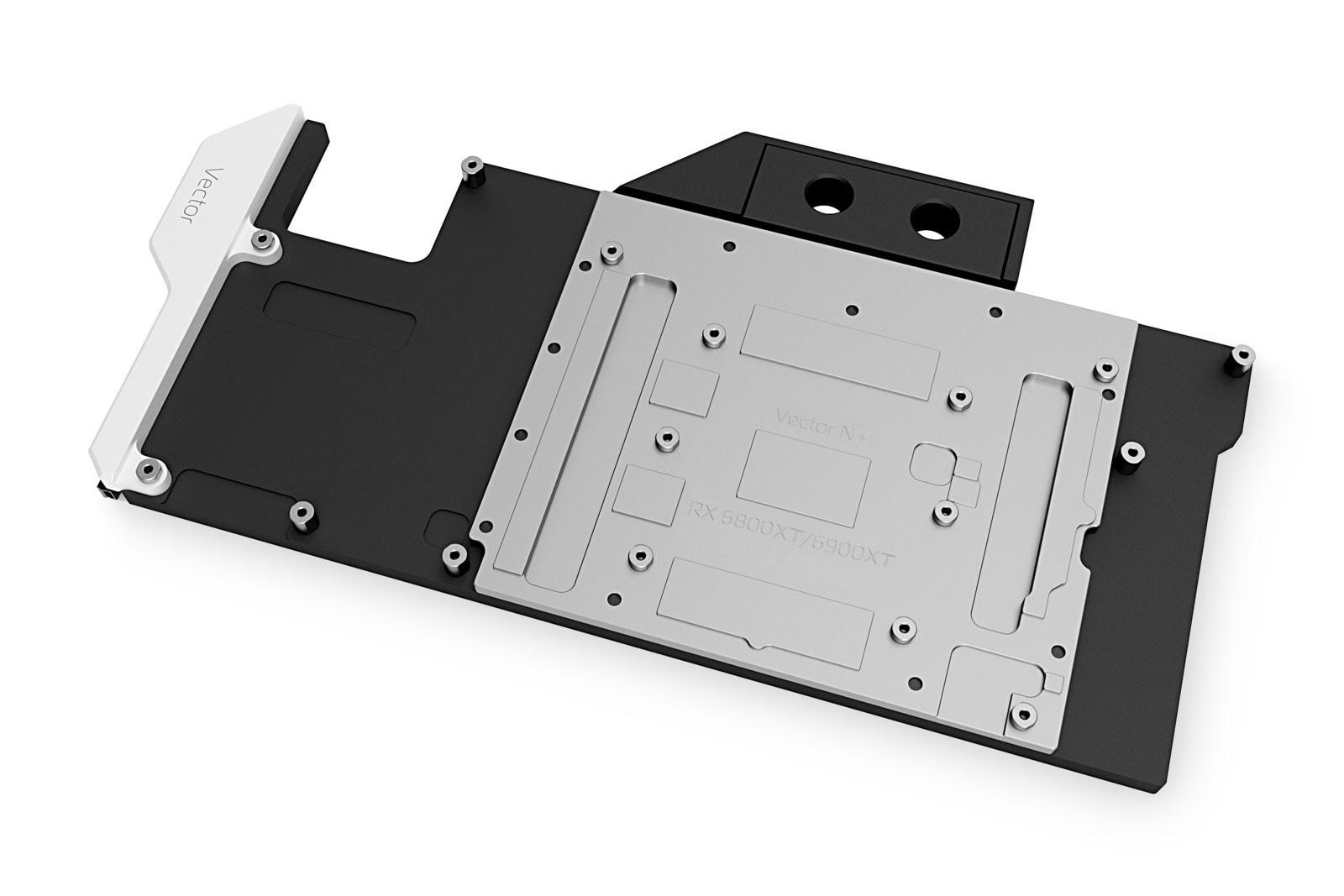 Vandblok til grafikkort – EK Water Blocks, acetal/nikkel, 1/4" gevind, sort/grå