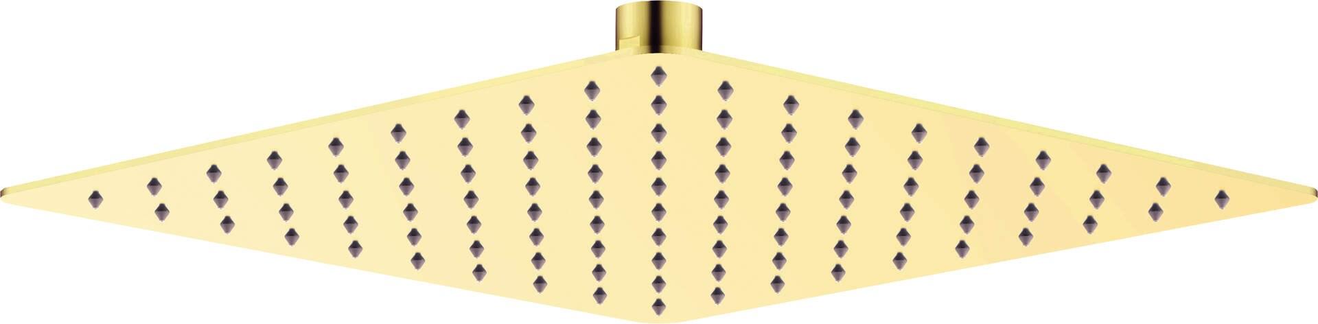 Brusehoved stÃ¥l 250 Ã 250 mm - deante