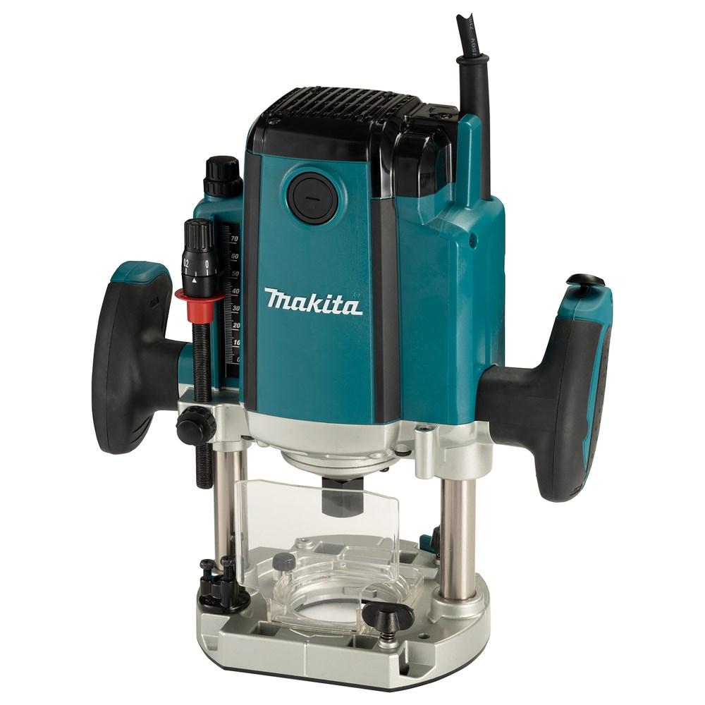 Overfræser Makita RP1803FX - 1.650 W, dykbase, lys billede