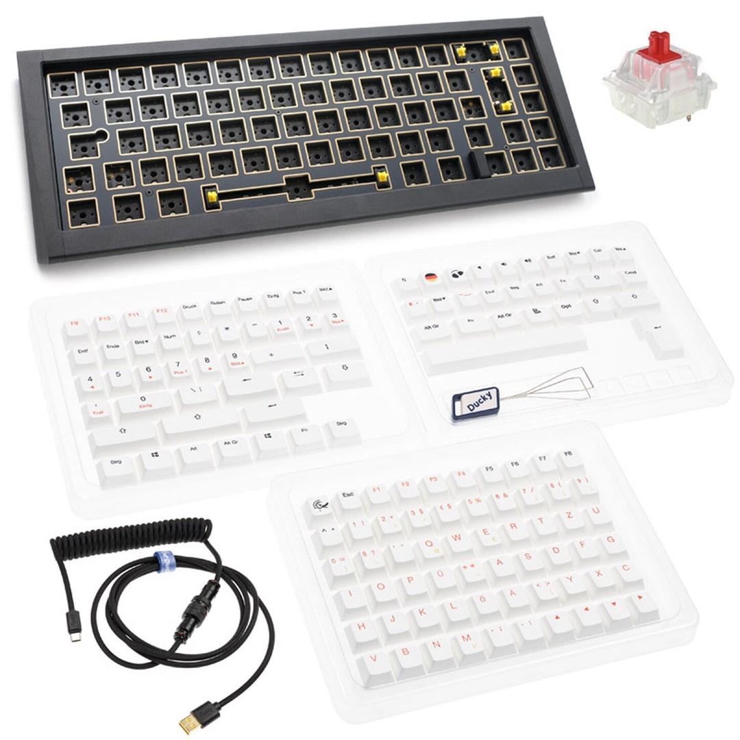 Mekanisk tastatur Ducky Outlaw 65 - USB, sort billede