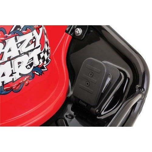 El-gokart til børn Razor Crazy Cart Lithium (sort/rød)