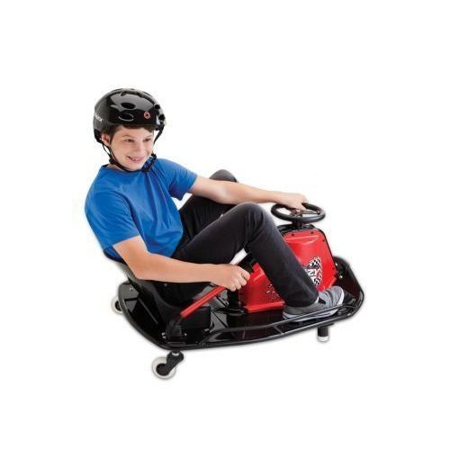 El-gokart til børn Razor Crazy Cart Lithium (sort/rød)
