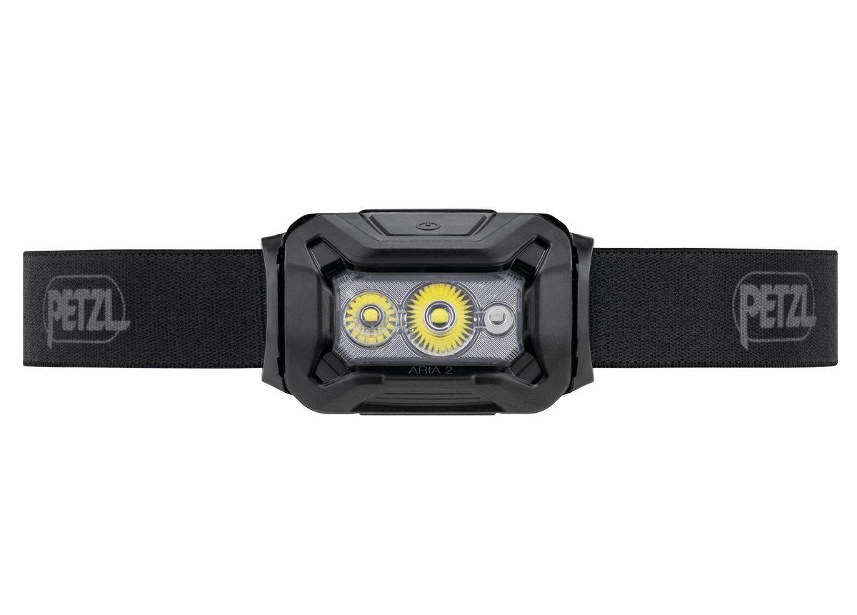 Pandelampe Petzl Aria 2 RGB – sort, LED