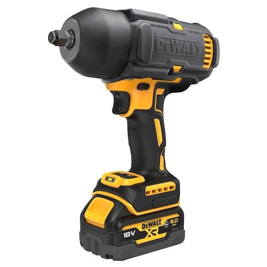 Slagnøgle 18V DeWALT XR 1/2" - 1.355 Nm, 2x5,0 Ah billede