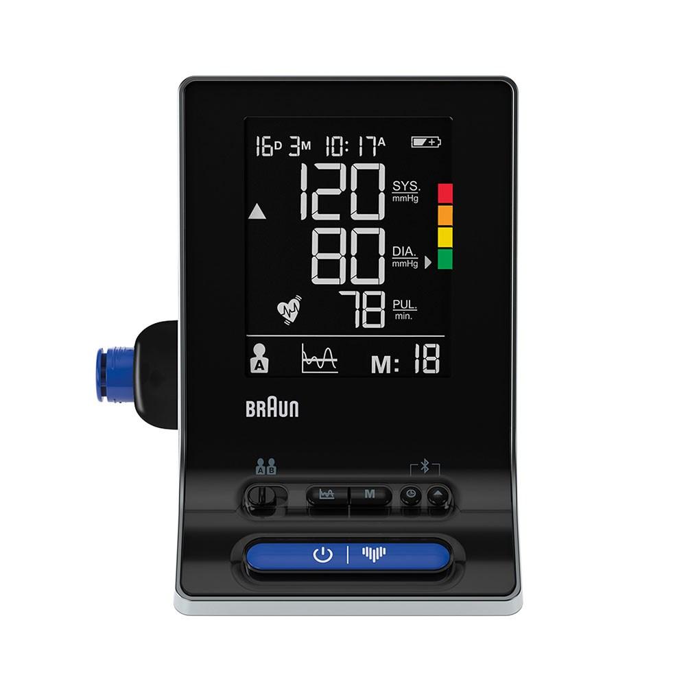 Blodtryksmåler overarm Braun ExactFit 5 Connect – automatisk, Bluetooth, 2 brugere billede