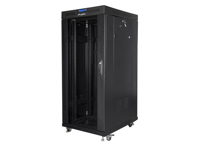 Serverrack gulvskab 37U - Lanberg, sort (800×1000) billede