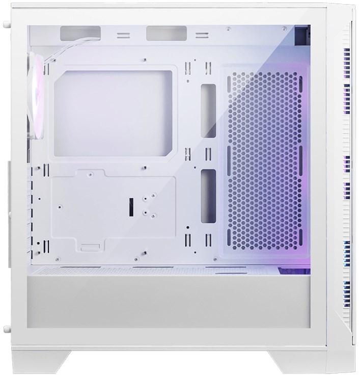 PC kabinet MSI MAG FORGE 320R AIRFLOW Micro Tower - hvid billede