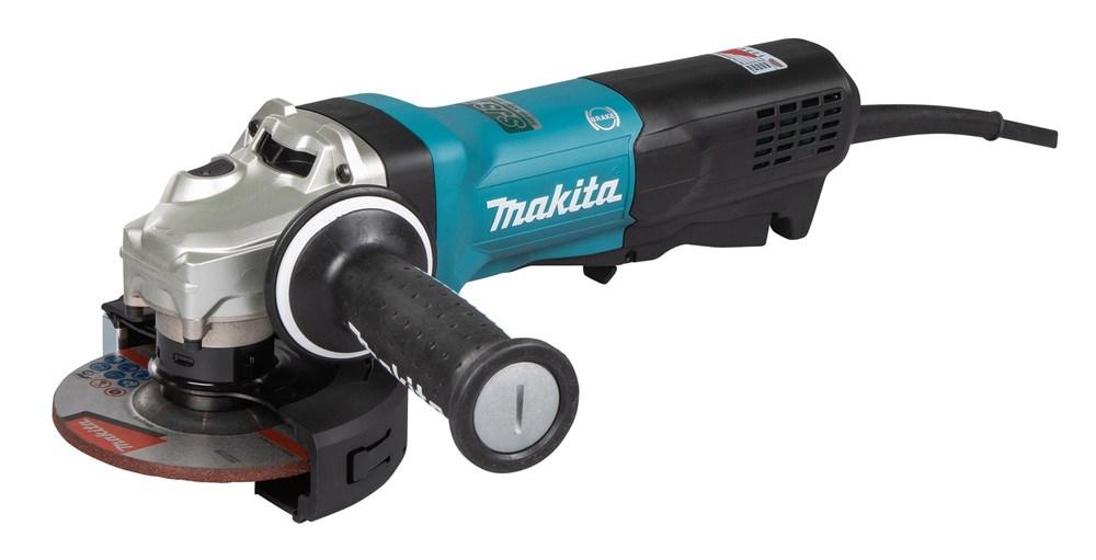 Vinkelsliber 125 mm – Makita GA5093X01, 1.900 W, med strømafbryder, regulerbar omdrejning og bremse