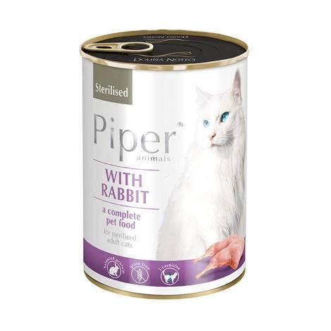 Dolina Noteci DOLINA NOTECI Piper med kanin - vådfoder til katte - 400g