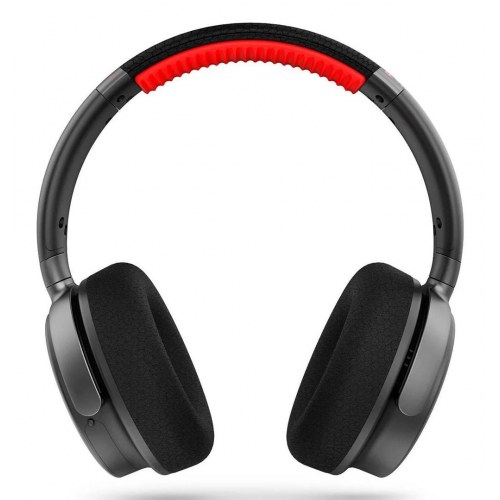 Hovedtelefoner over‑ear med Bluetooth – Energy Sistem Power Sport, sort/rød