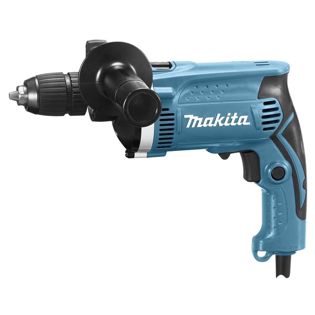 Slagboremaskine Makita HP1631K – 710 W, nøglefri, 3.200 o/min, 1,9 kg