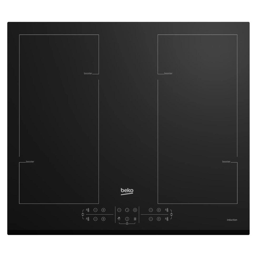 Induktionskogeplade Beko HII64206F2MT 60 cm - sort, 4 zoner