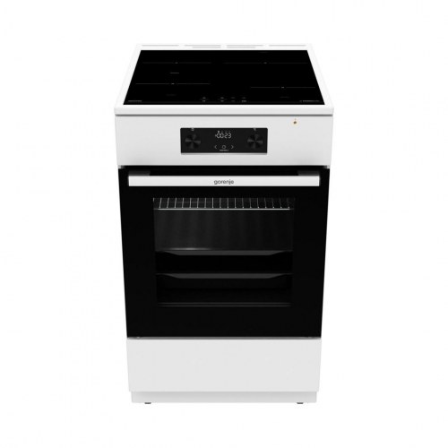 Induktionskomfur Gorenje GEIT5C60WPG – fritstående, 50 cm, hvid