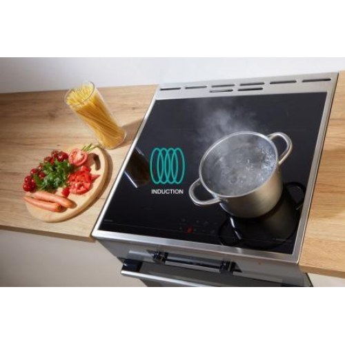 Induktionskomfur Gorenje GEIT5C60WPG – fritstående, 50 cm, hvid