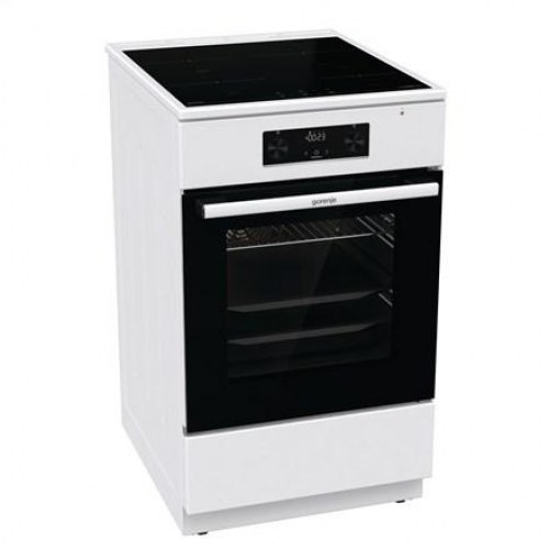Induktionskomfur Gorenje GEIT5C60WPG – fritstående, 50 cm, hvid
