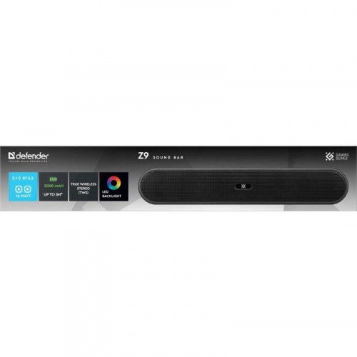 Soundbar Bluetooth – Defender Z9, 16 W, LED, USB