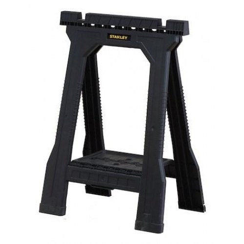 Bukke til arbejdsbord STANLEY – sammenklappelige, 2 stk.