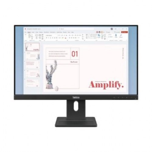Skærm Lenovo ThinkVision E24-40 23,8" Full HD IPS, 100 Hz – sort