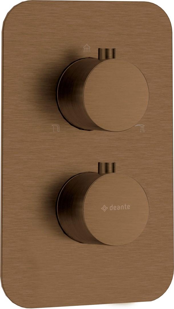 Termostatisk brusearmatur - deante ekstern front til BOX