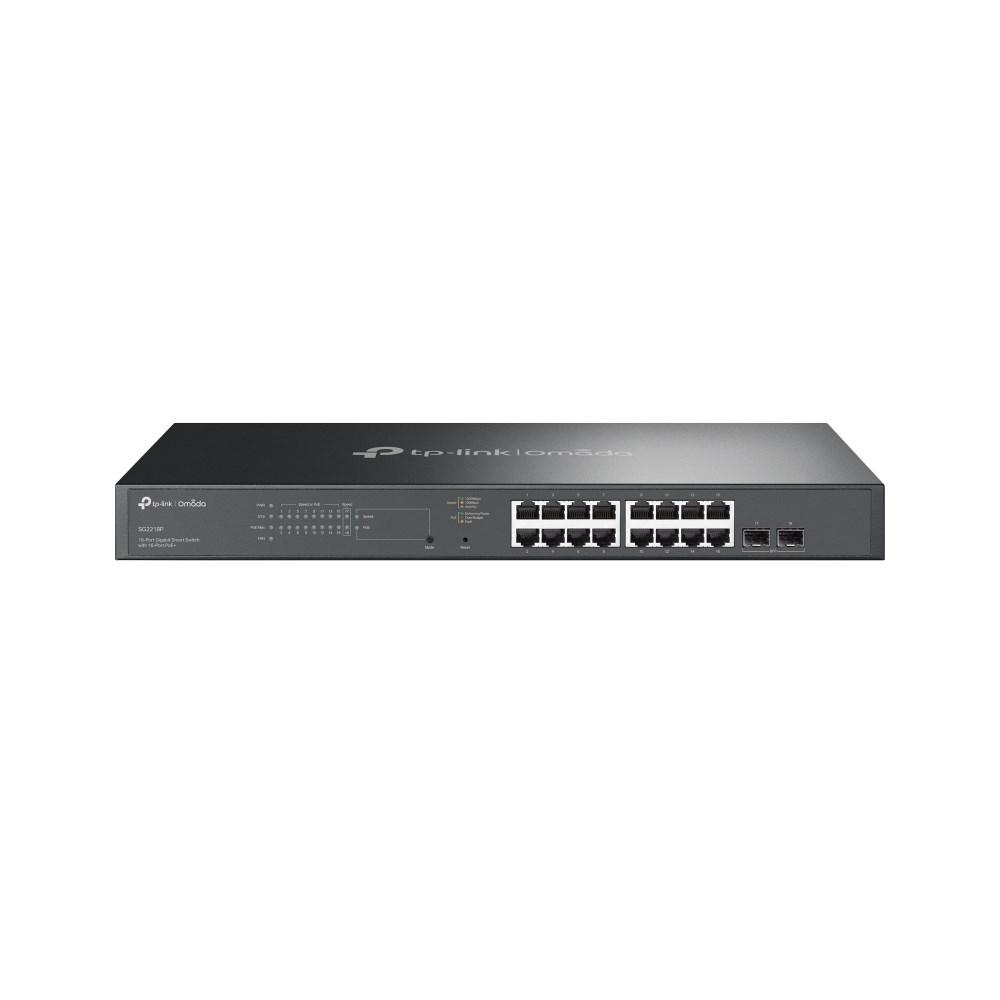 Netværksswitch TP-Link Omada 18-port Gigabit Smart med 16-port PoE+ billede