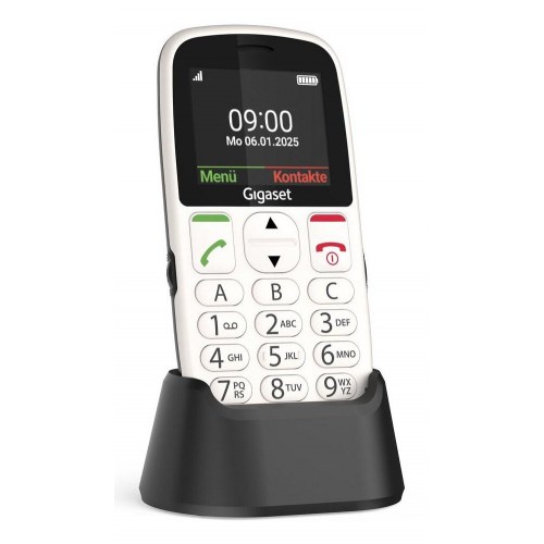 Senior mobiltelefon Gigaset GL395 2,2" – hvid, 90 g