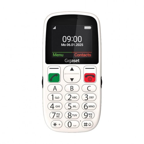 Senior mobiltelefon Gigaset GL395 2,2" – hvid, 90 g