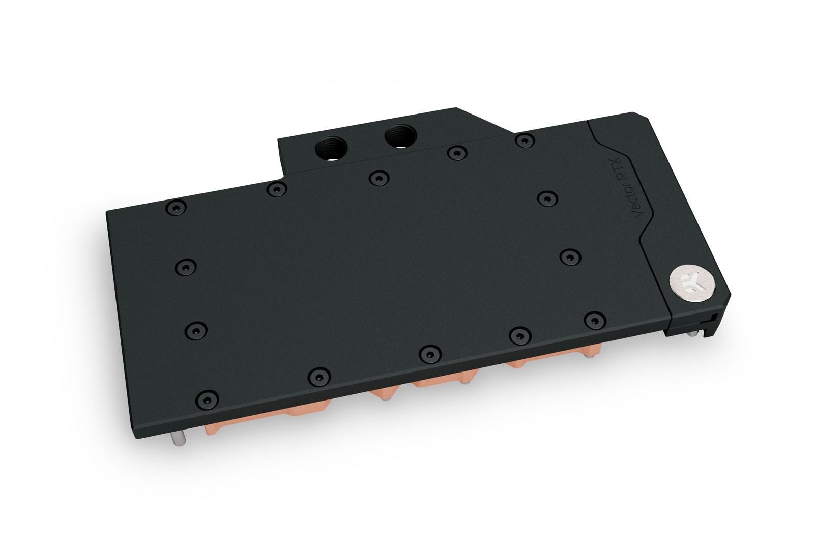 Vandblok til grafikkort – EK Water Blocks Quantum Vector RTX 3080/3090, sort acetal/kobber