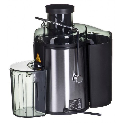 Juicer – Esperanza EKJ002, sort/rustfrit stål, 500 W