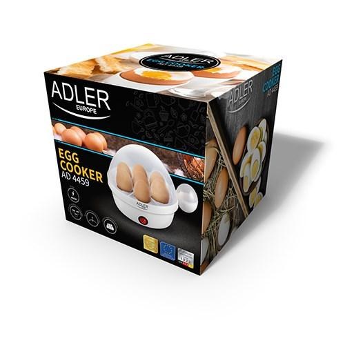 Æggekoger - Adler AD4459, 7 æg, 450 W, hvid