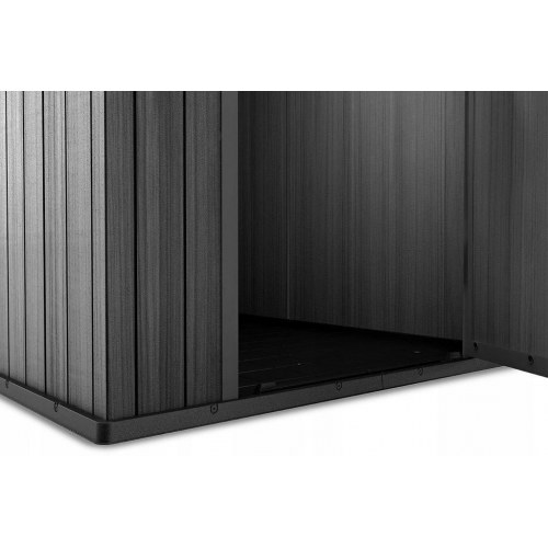 Redskabsskur i komposit 4x6 – Keter Darwin, grå