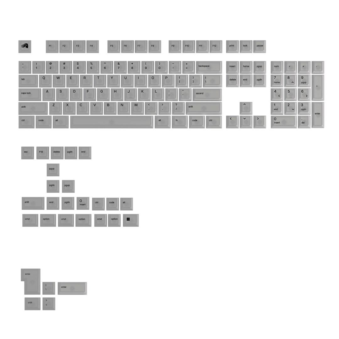 Tastaturcaps Glorious Polychroma V2 RGB - US