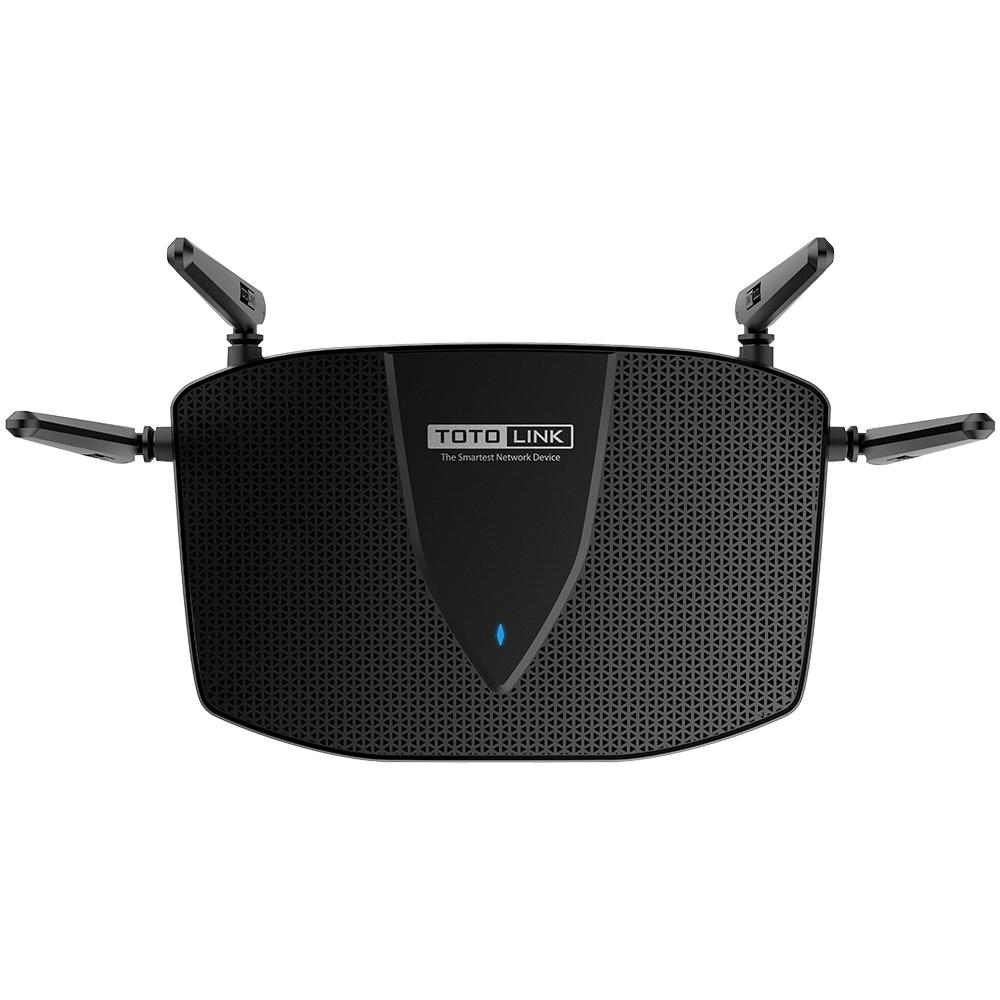 Wi‑Fi 6 router TOTOLINK X5000R AX1800 dual-band gigabit – sort billede