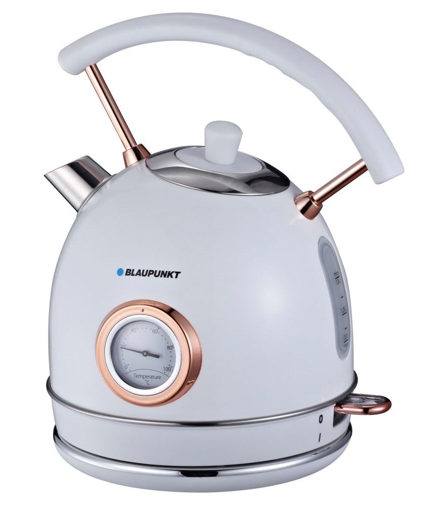 Elkedel Blaupunkt EKS802WH, 1,8 l, 3000 W, hvid billede