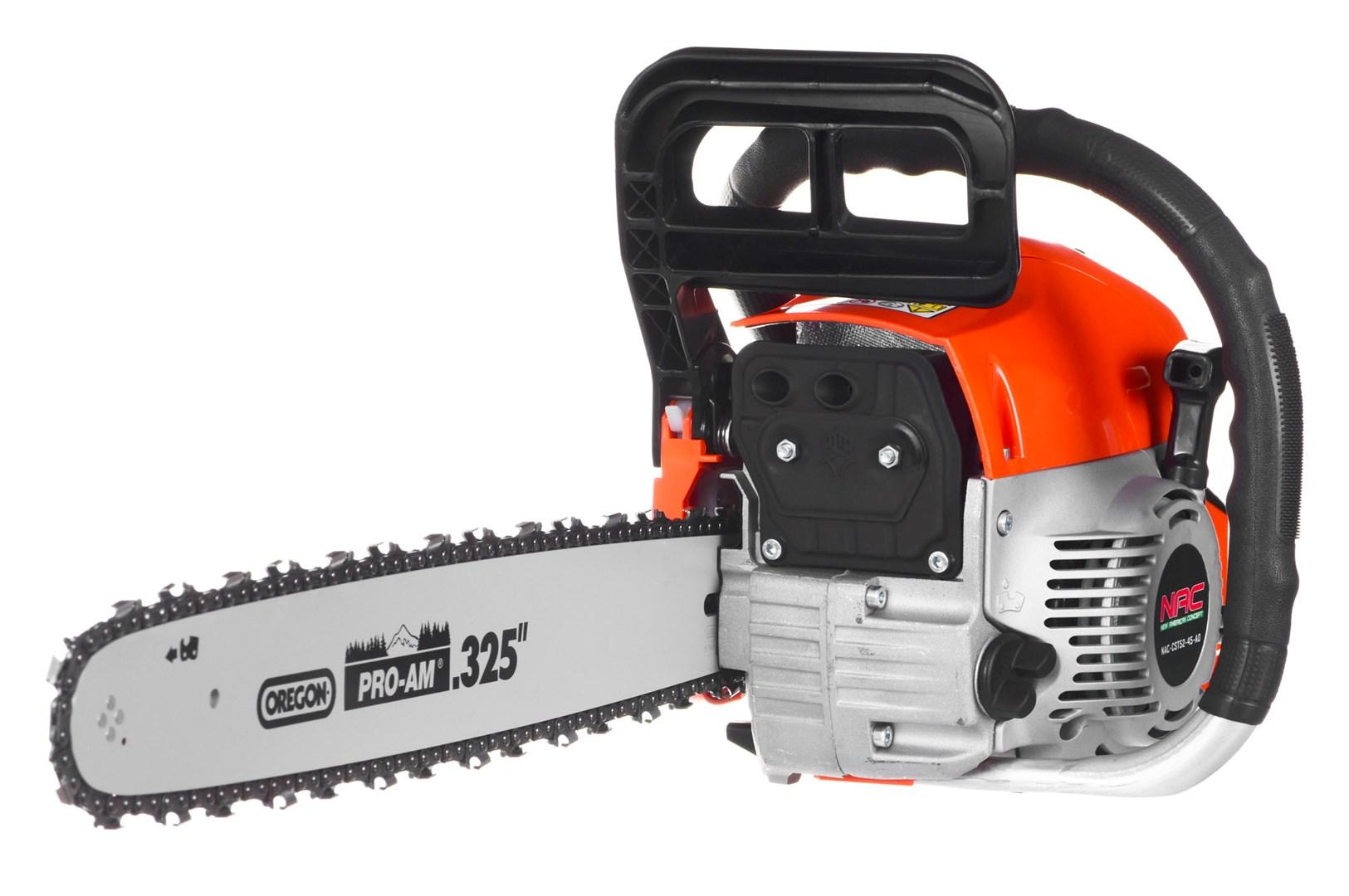 Motorsav NAC Oregon benzindrevet 3 hk - 45 cm, orange