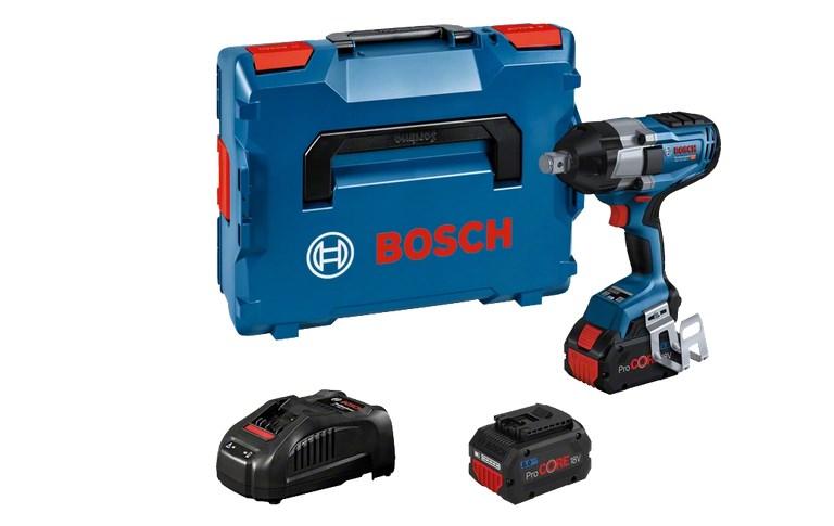Slagnøgle 18V Bosch GDS 18V-1050 H - 1/2" - sort/blå billede