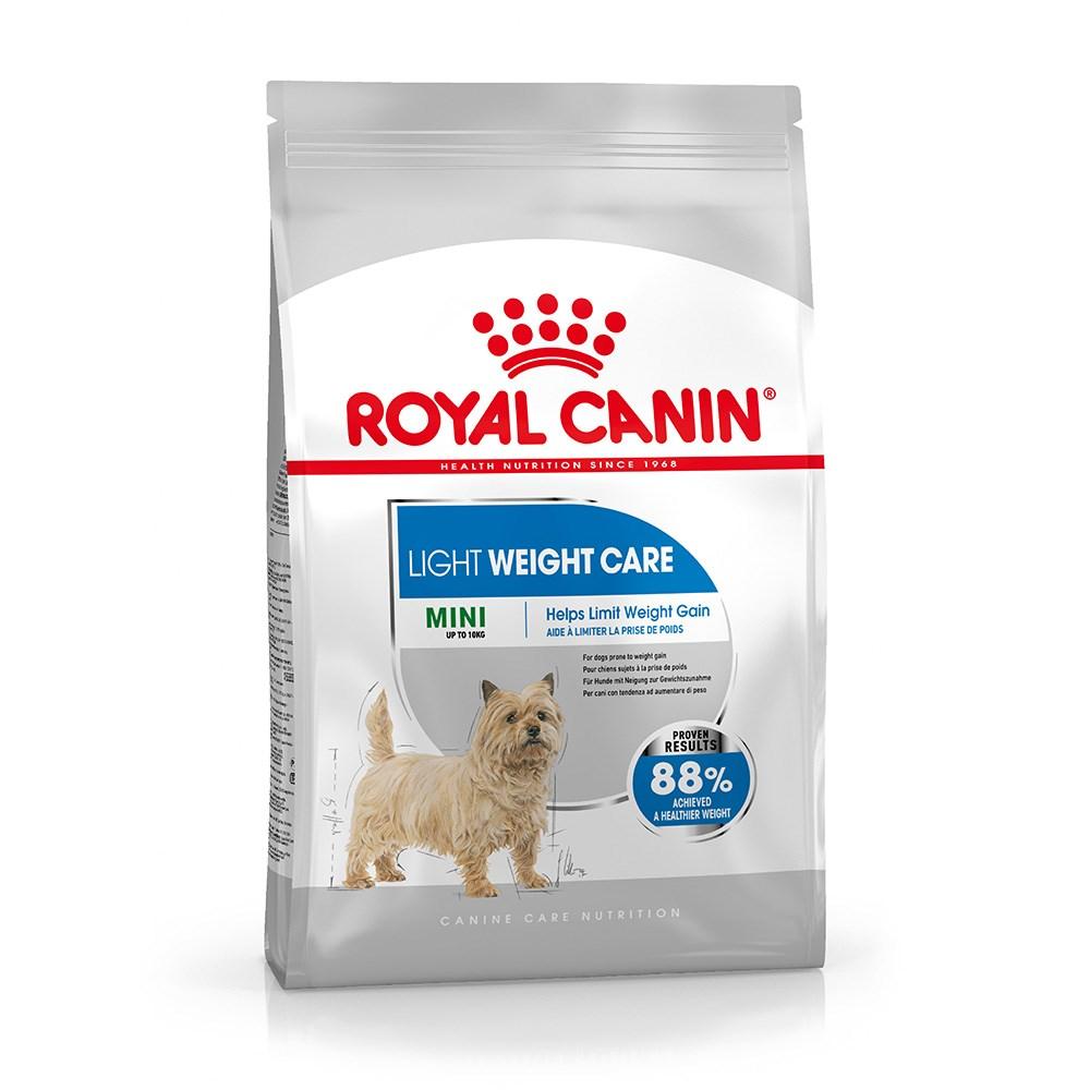 Hundefoder Royal Canin Mini Light Weight Care tørfoder 3 kg