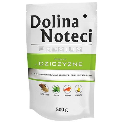 Hundefoder vådfoder - Dolina Noteci Premium med vildt, 500 g