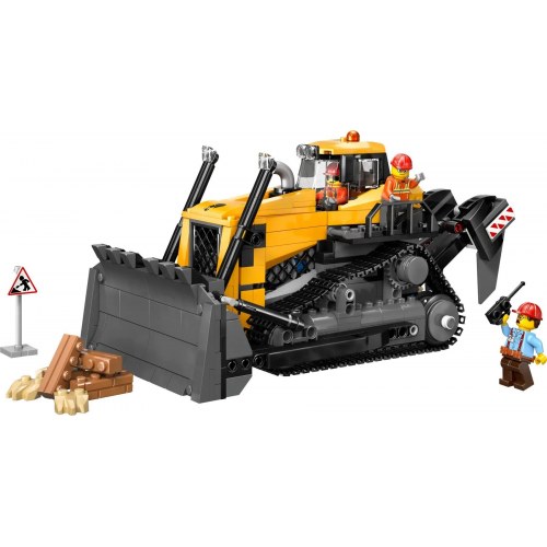 LEGO City gul bulldozer 60466 – byggesæt 8+ (682 dele)