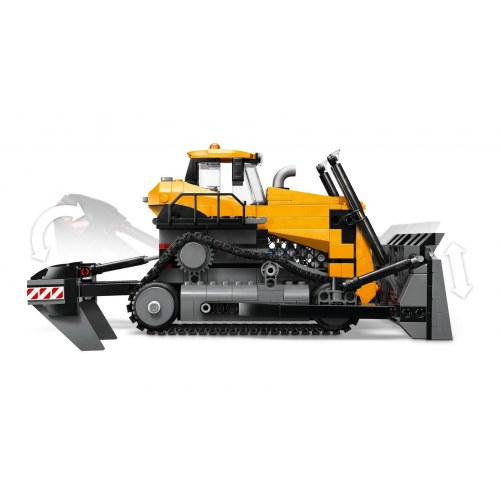 LEGO City gul bulldozer 60466 – byggesæt 8+ (682 dele)