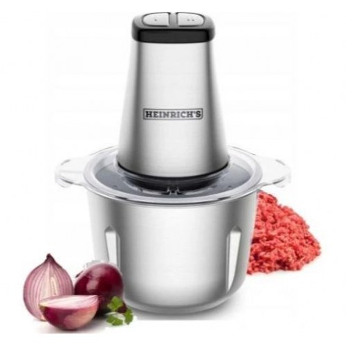 Foodprocessor/mini-hakker HEINRICH'S – 2 l skål, 500 W, isknusning