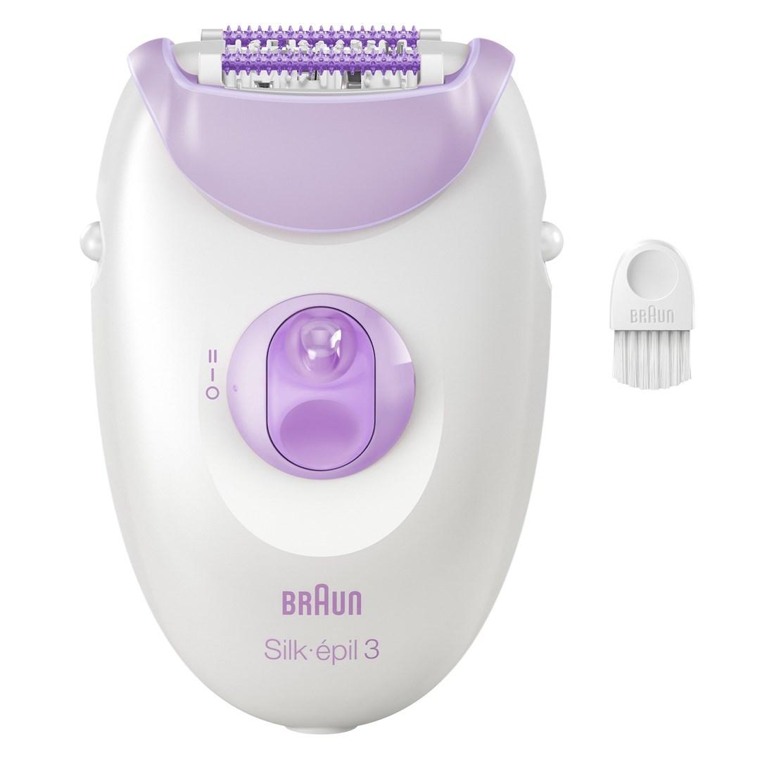 Epilator Braun Silk-épil 3 SE3-000 - hvid/lilla