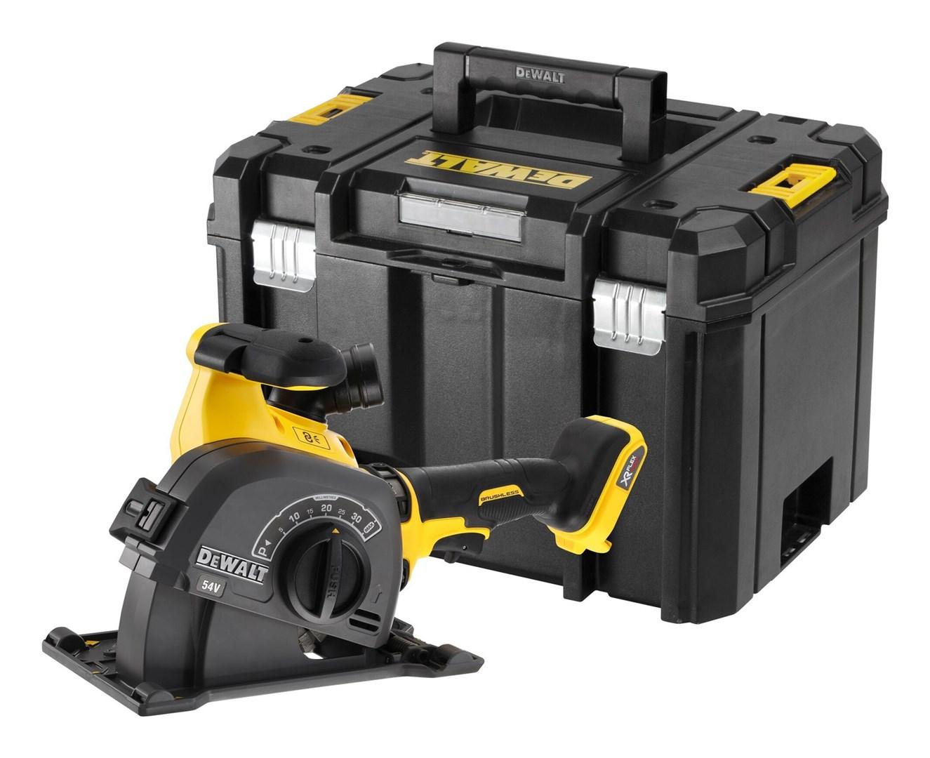 Vægfræser 125 mm 54V - DeWALT FLEXVOLT DCG200NT billede