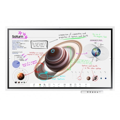 Interaktiv skærm Samsung Flip WM55B 55" 4K UHD
