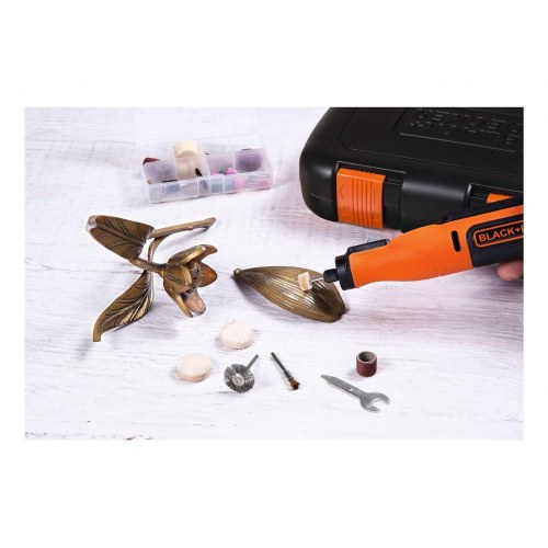 Multiværktøj med tilbehør - Black & Decker BCRT8IK-XJ, batteri 7,2 V